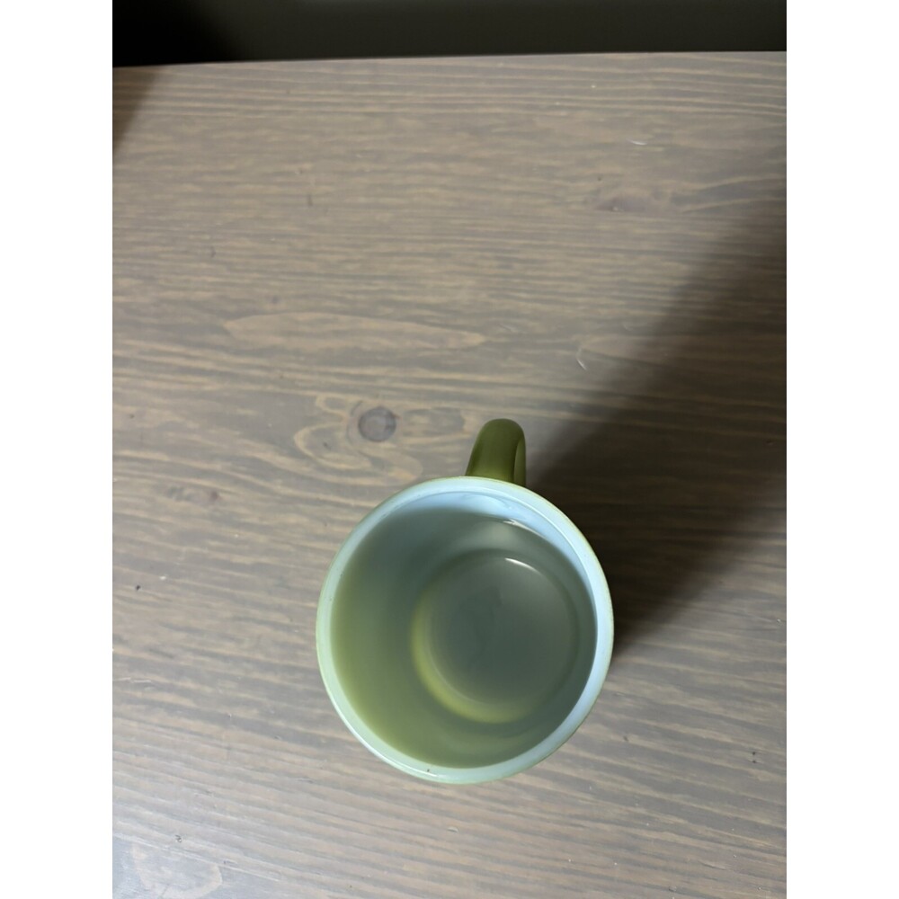 Anchor Hocking Fire King Avocado Stacking Coffee Mug 8 Oz - Picture 6 of 7